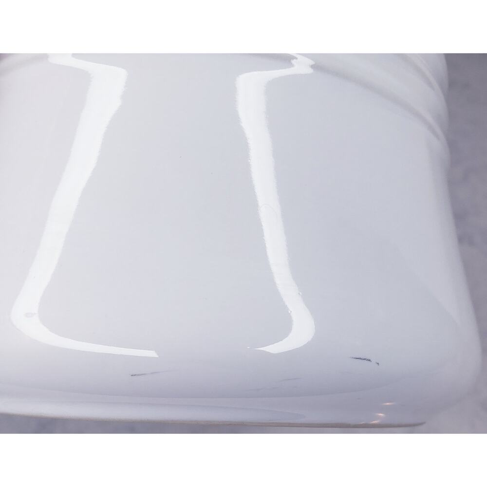 LE CREUSET White Stoneware Kitchen Utensil Crock 2.4L - Picture 11 of 13